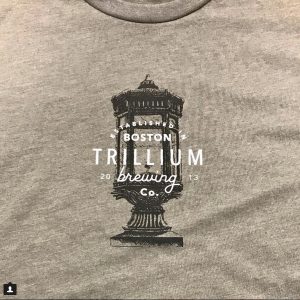 custom t-shirt design for Trillium Brewing Co
